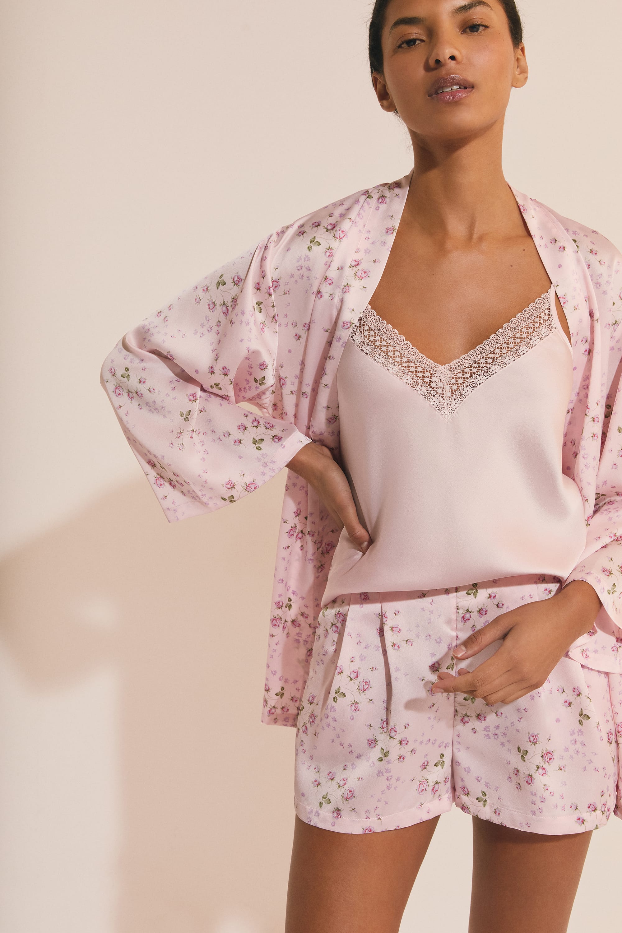 Etam olivia - pyj 3 pcs in rose poudre - Image 3