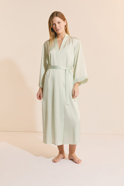 Etam olyssa - deshabille long in anis