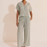 Etam oselia - chemise in imp fond vert