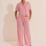 Etam oselia - chemise in imp fond rose
