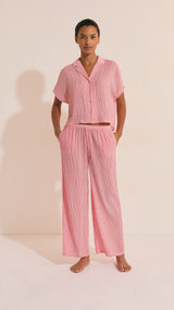 Etam oselia - chemise in imp fond rose