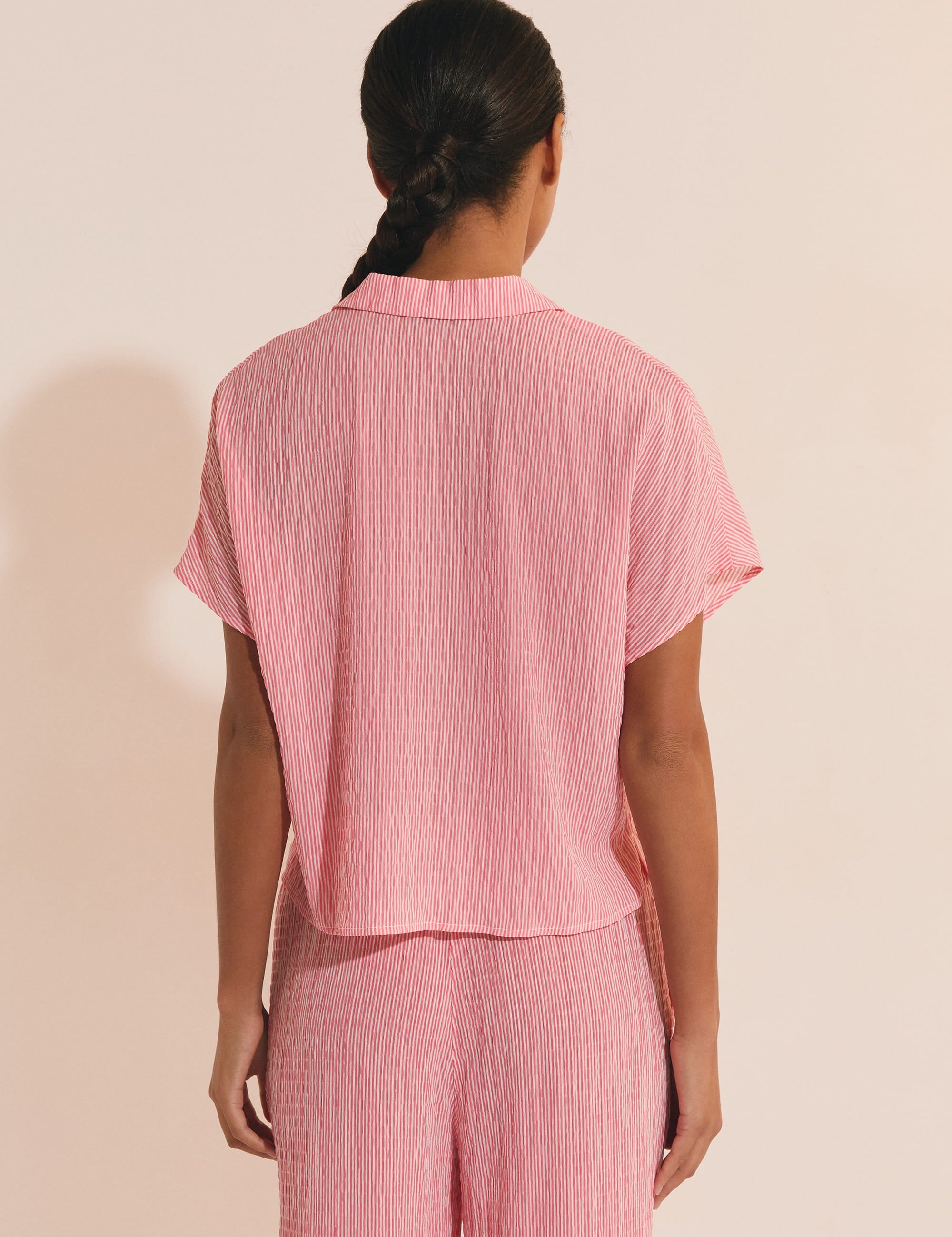 Etam oselia - chemise in imp fond rose