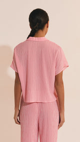 Etam oselia - chemise in imp fond rose