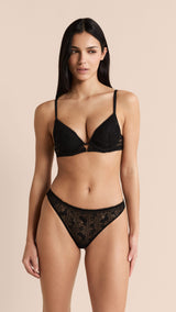 Etam aura - tanga in black - Image 5