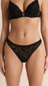 Etam aura - tanga in black - Image 3