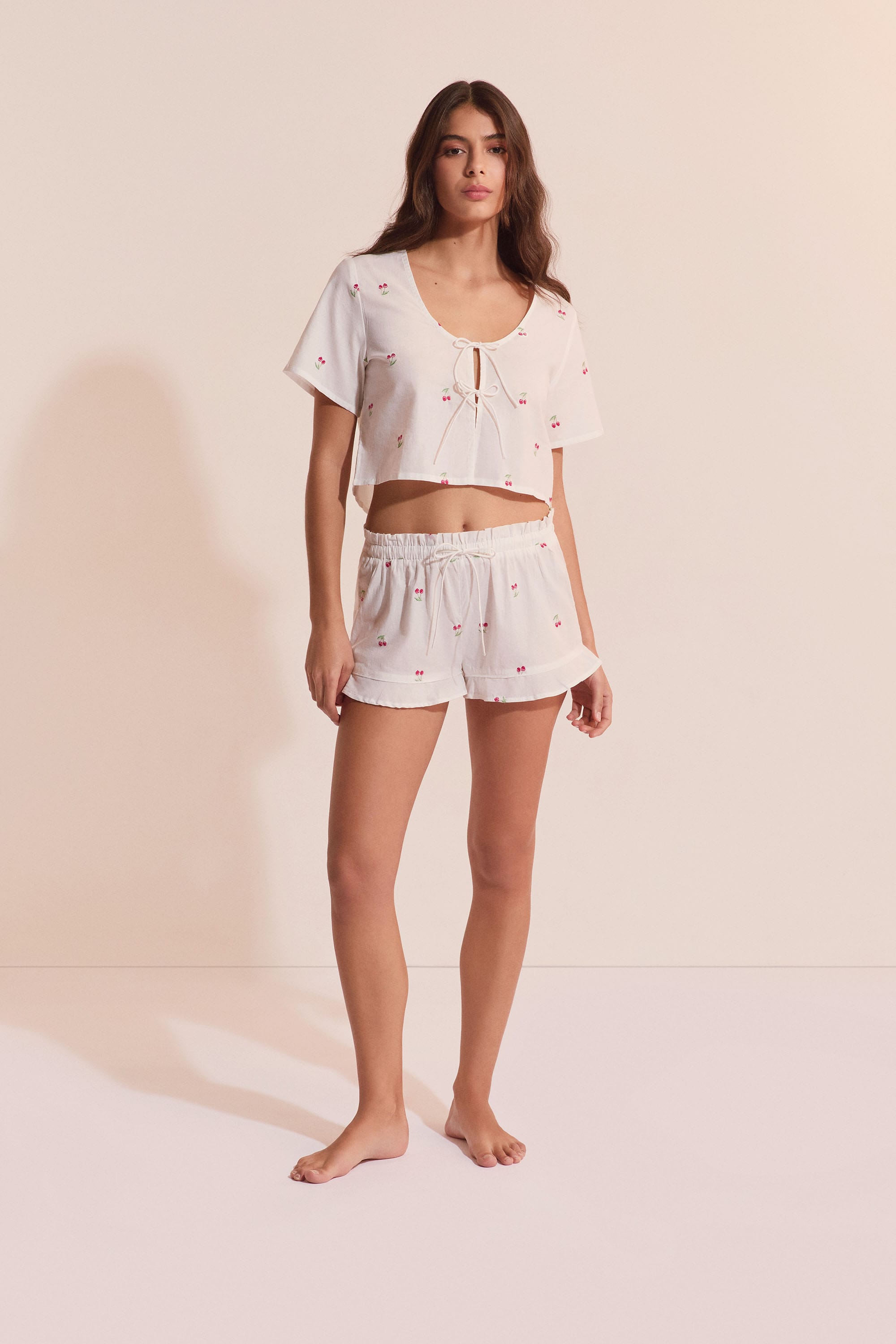 Etam riviere - short in ecru - Image 4