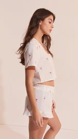 Etam riviere - short in ecru - Image 3