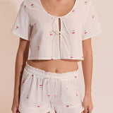 Etam riviere - short in ecru - Image 1