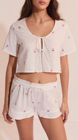 Etam riviere - short in ecru - Image 1