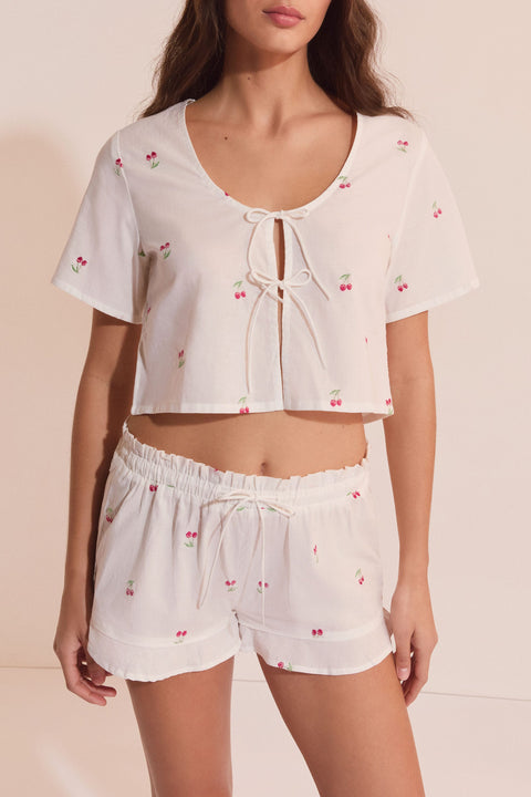 Etam riviere - short in ecru