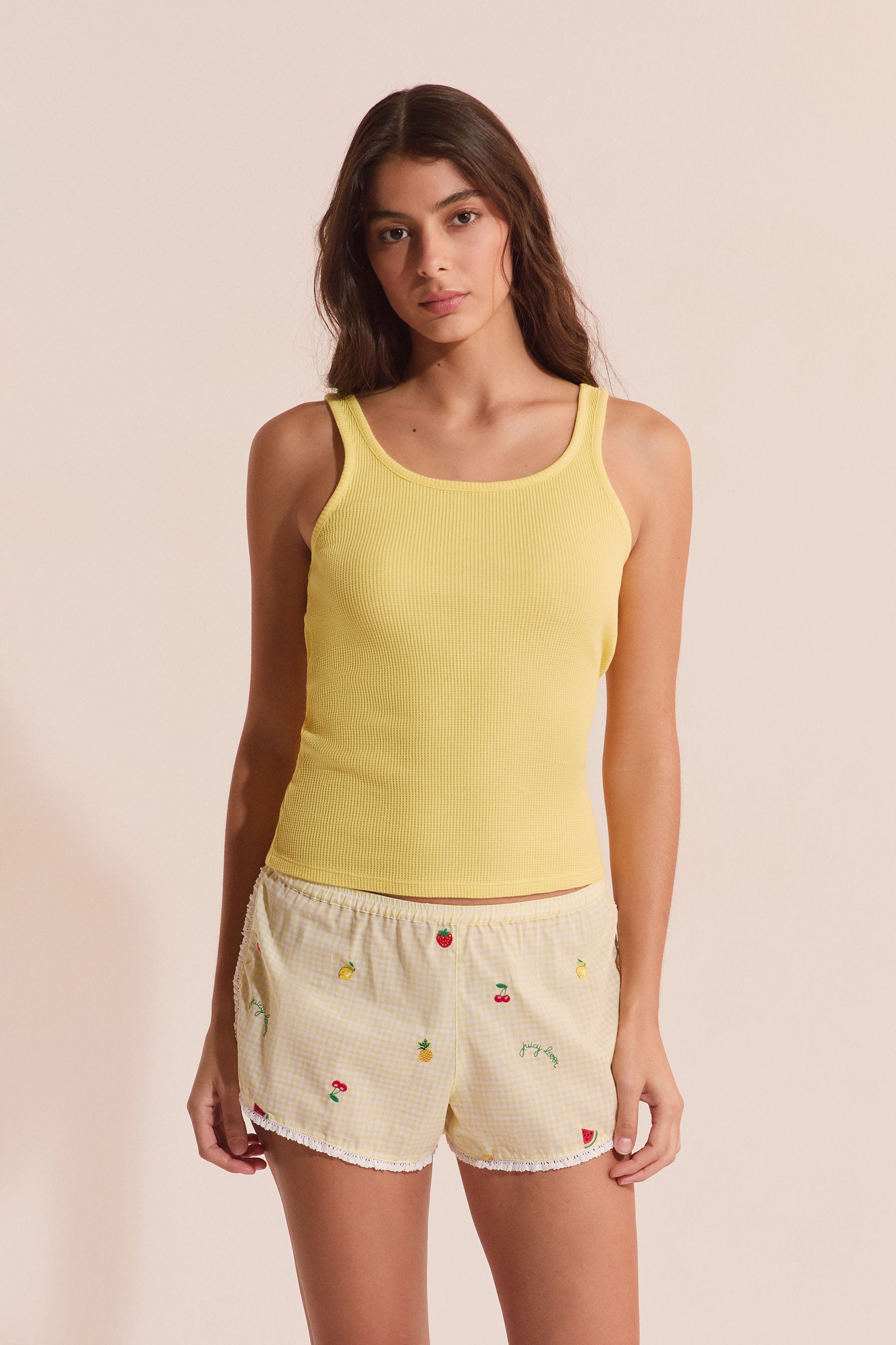 Etam brisa - short in jaune vif