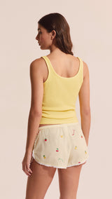 Etam brisa - short in jaune vif