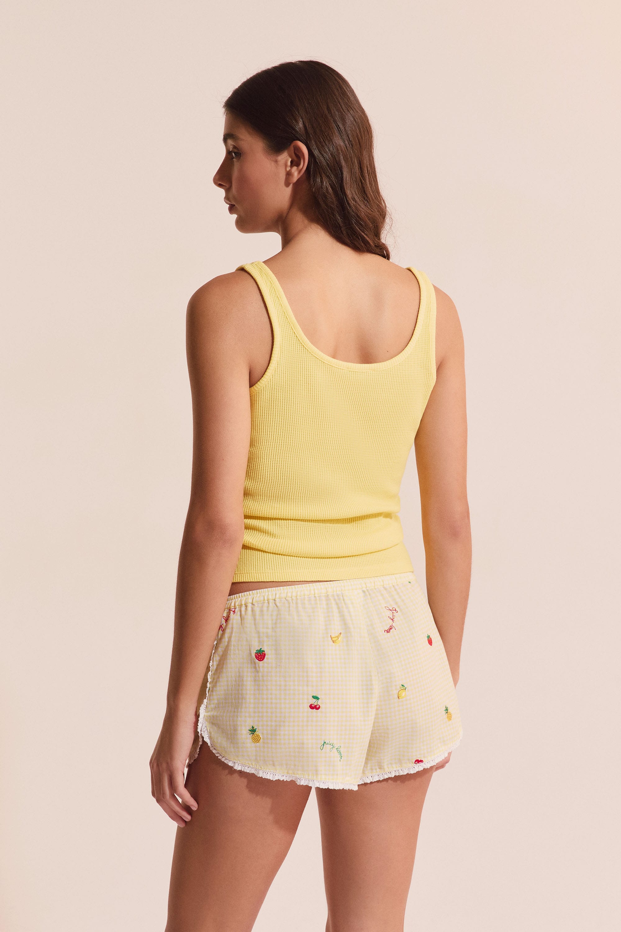 Etam brisa - short in jaune vif