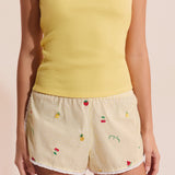Etam brisa - short in jaune vif