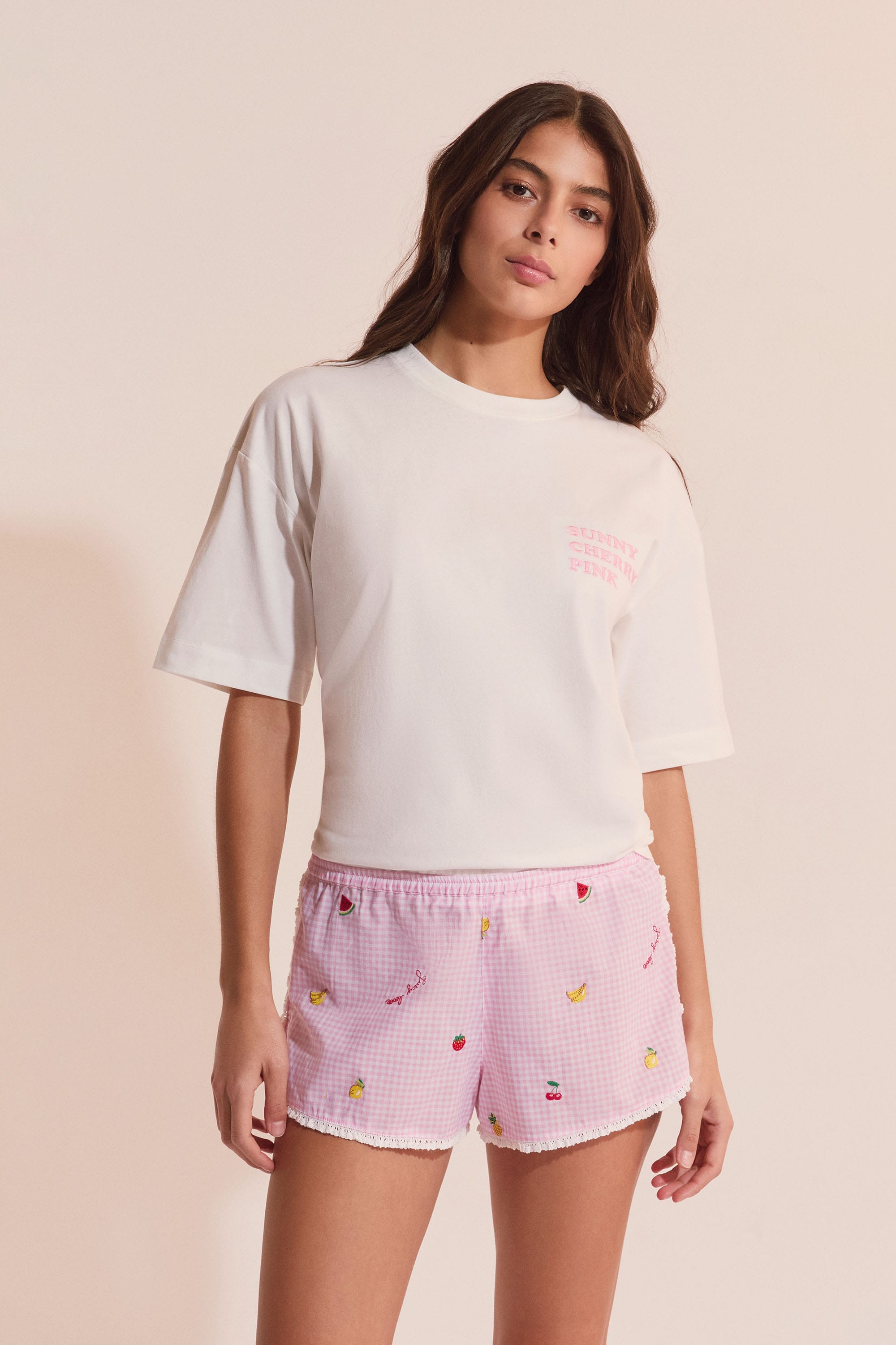 Etam brisa - short in rose bonbon