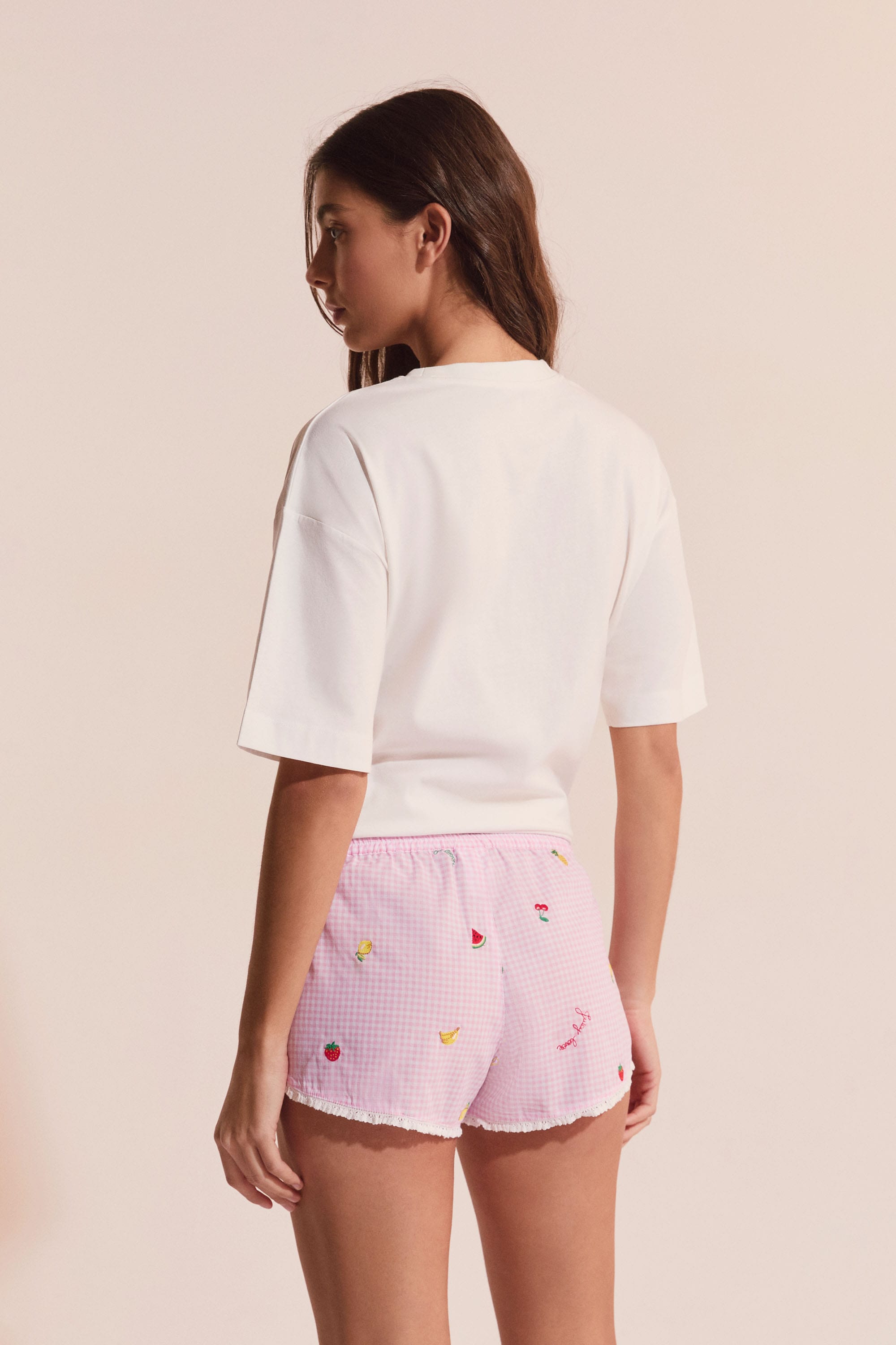 Etam brisa - short in rose bonbon