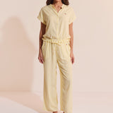 Etam brise - chemise mc in jaune vif - Image 4