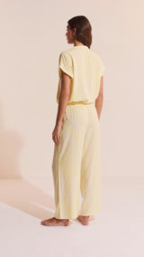 Etam brise - chemise mc in jaune vif - Image 2