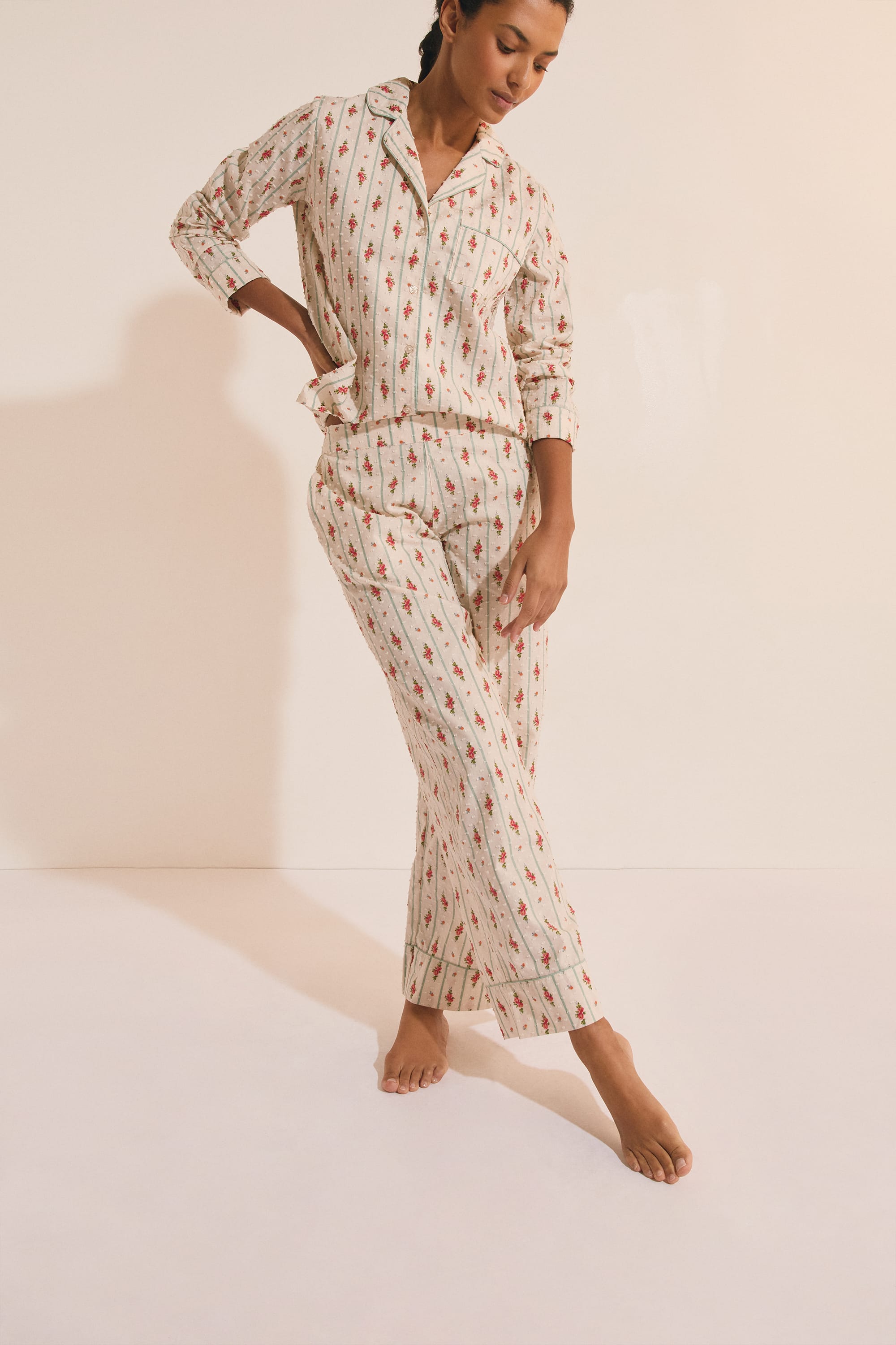 Etam orea - pantalon in rose poudre - Image 3