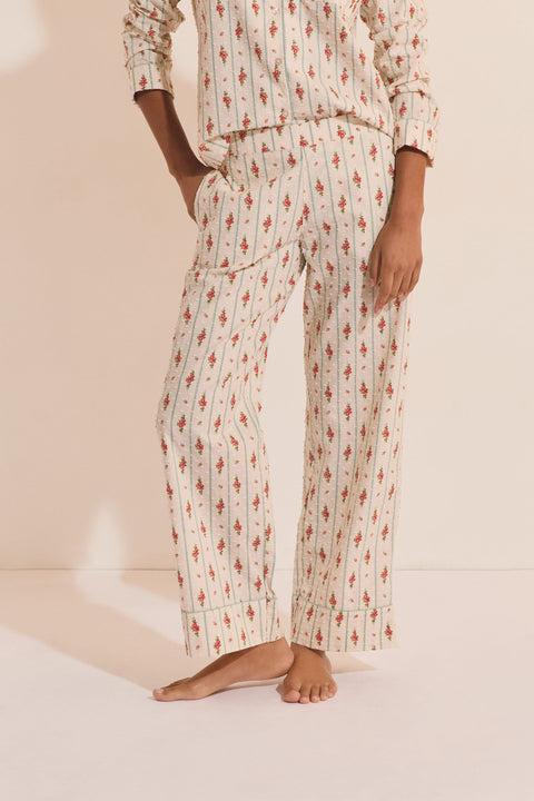 Etam orea - pantalon in rose poudre