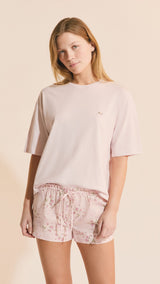Etam oria - t shirt in rose poudre - Image 4