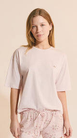 Etam oria - t shirt in rose poudre - Image 1