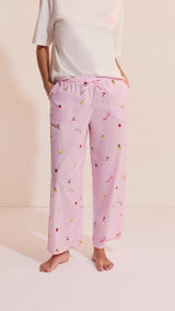 Etam brisa - pantalon 7/8 in rose bonbon - Image 1