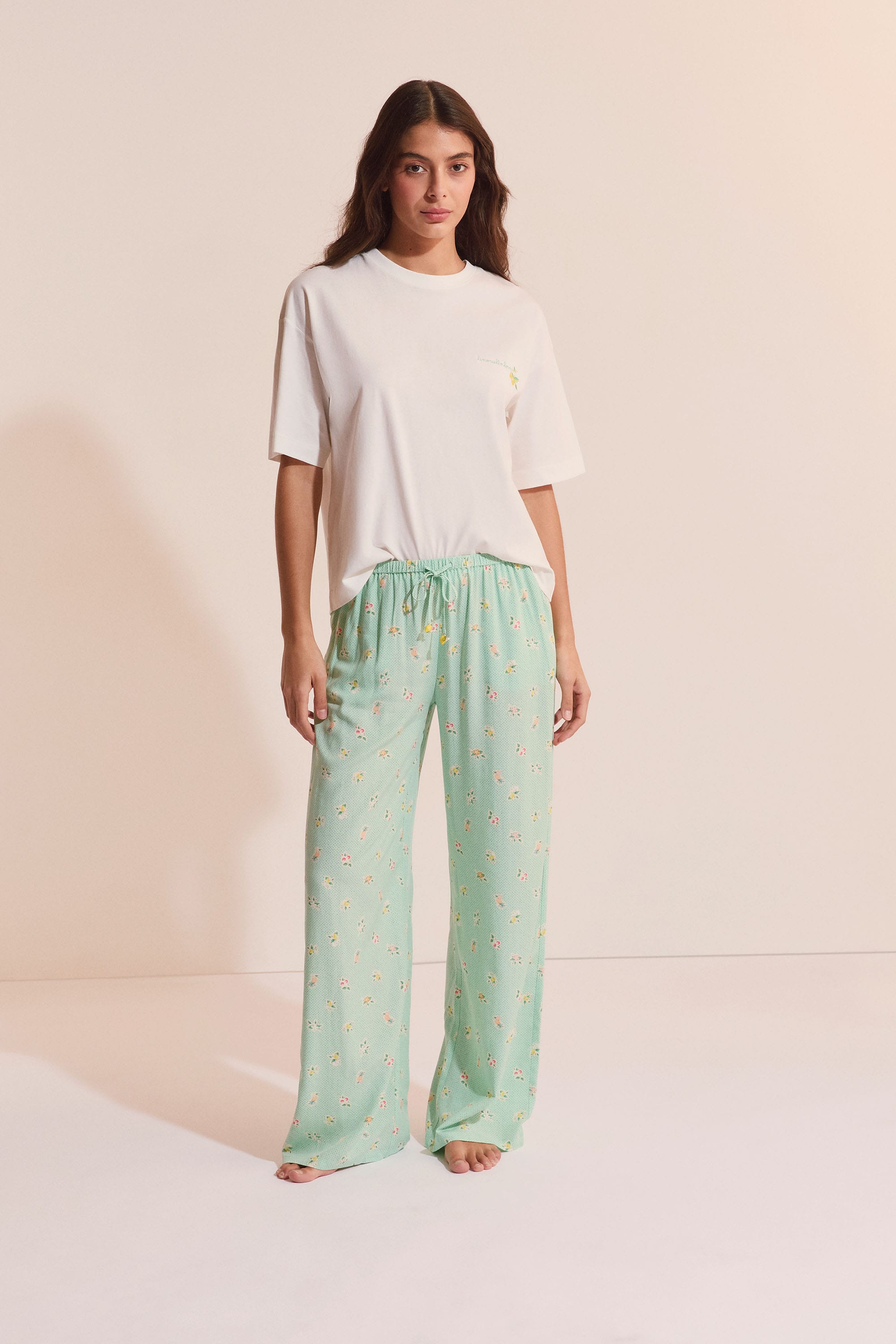 Etam baya - pantalon in vert nil - Image 4