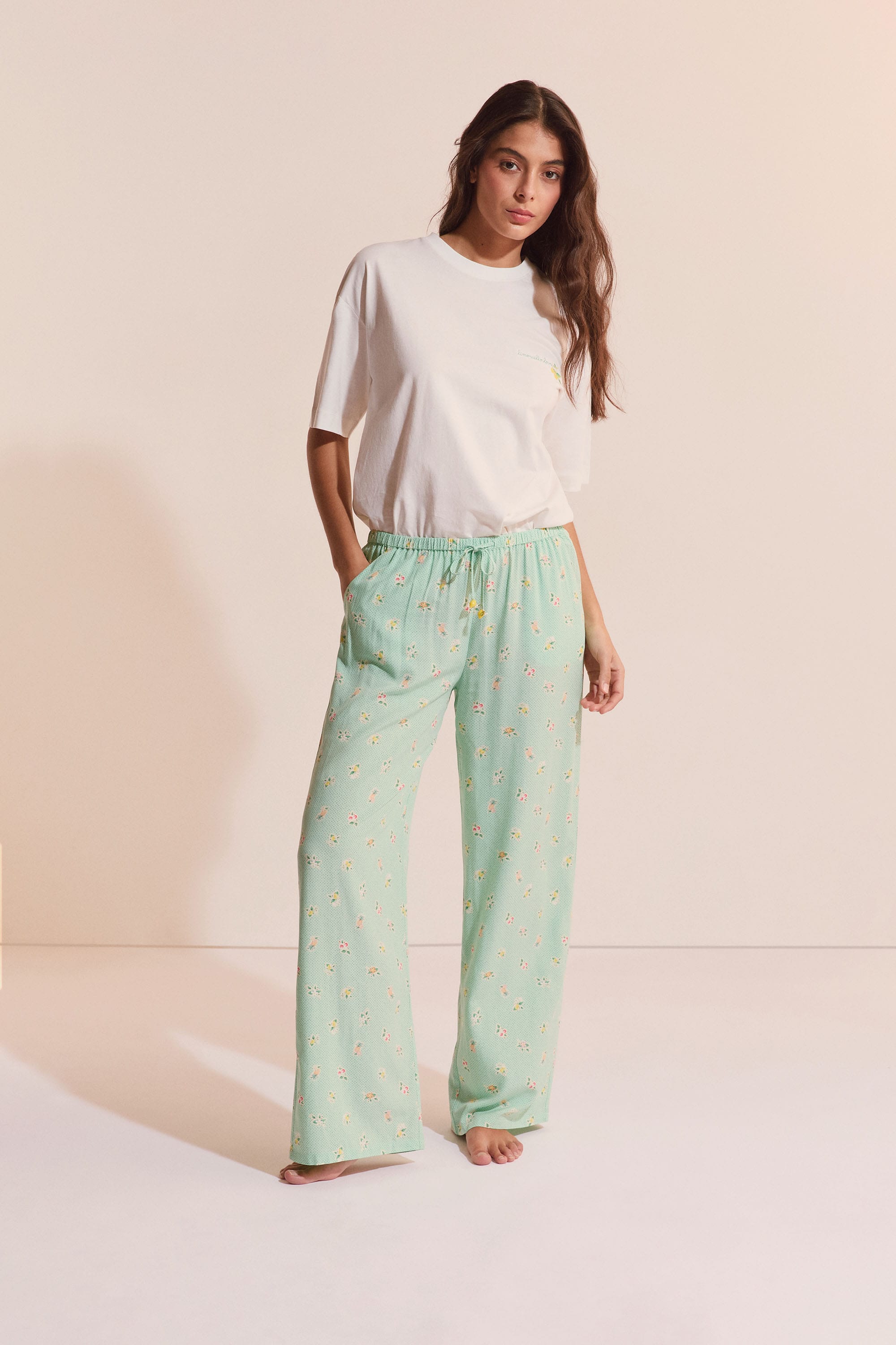 Etam baya - pantalon in vert nil - Image 3