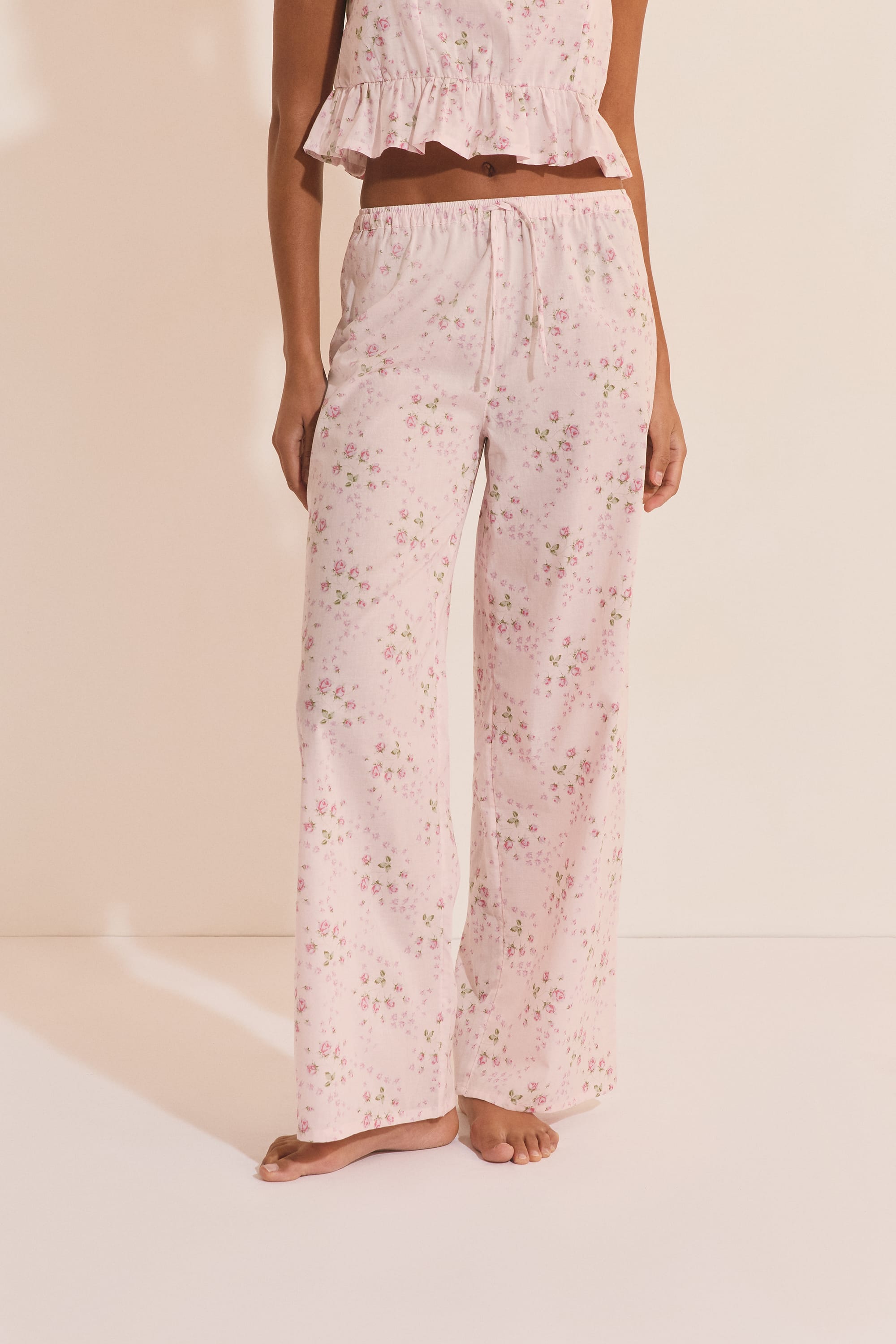 Etam odessa - pantalon in rose poudre - Image 1