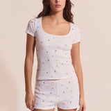 Etam rives - short in white - Image 4