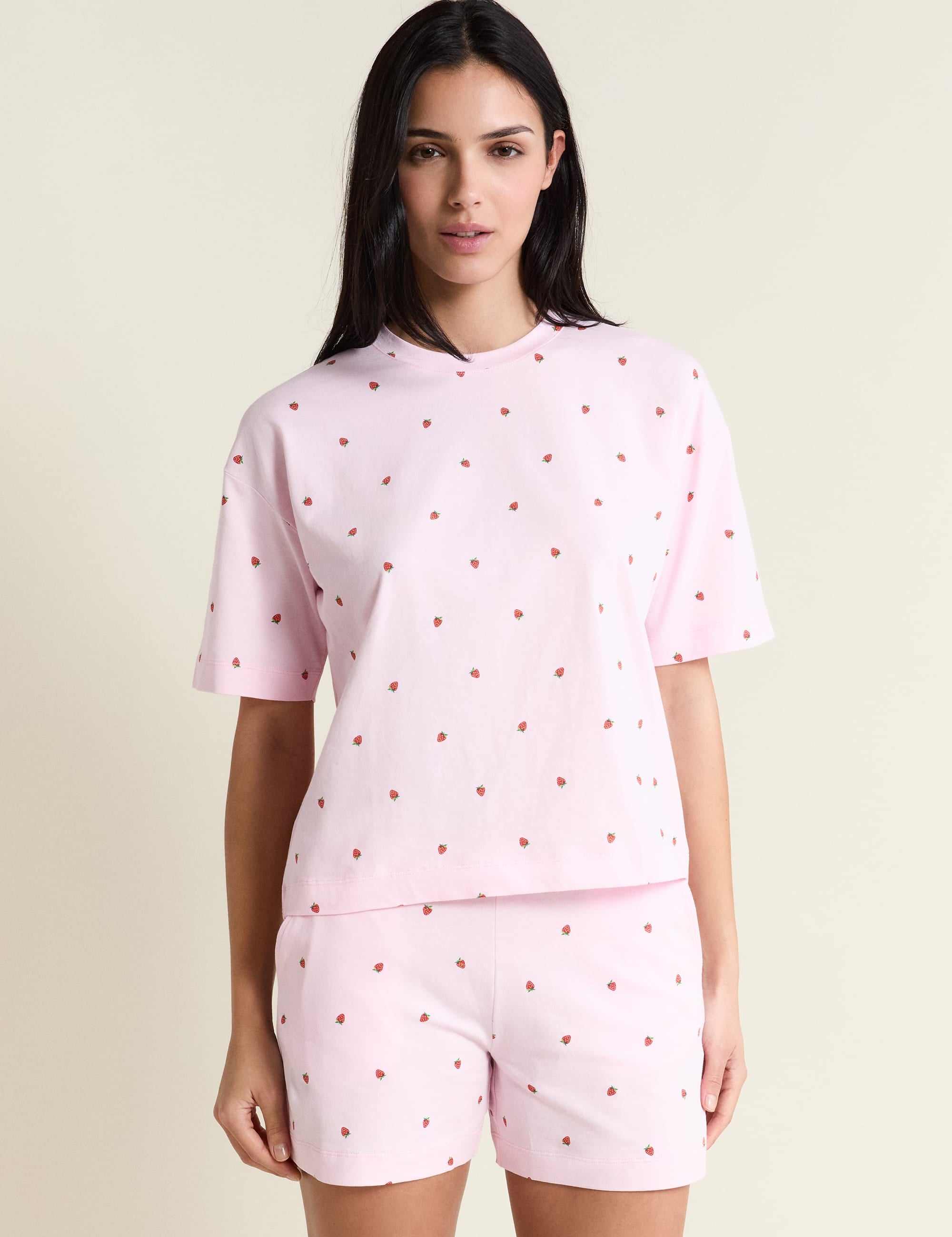 Etam frutti - pyjama 2 pieces in pink - Image 1