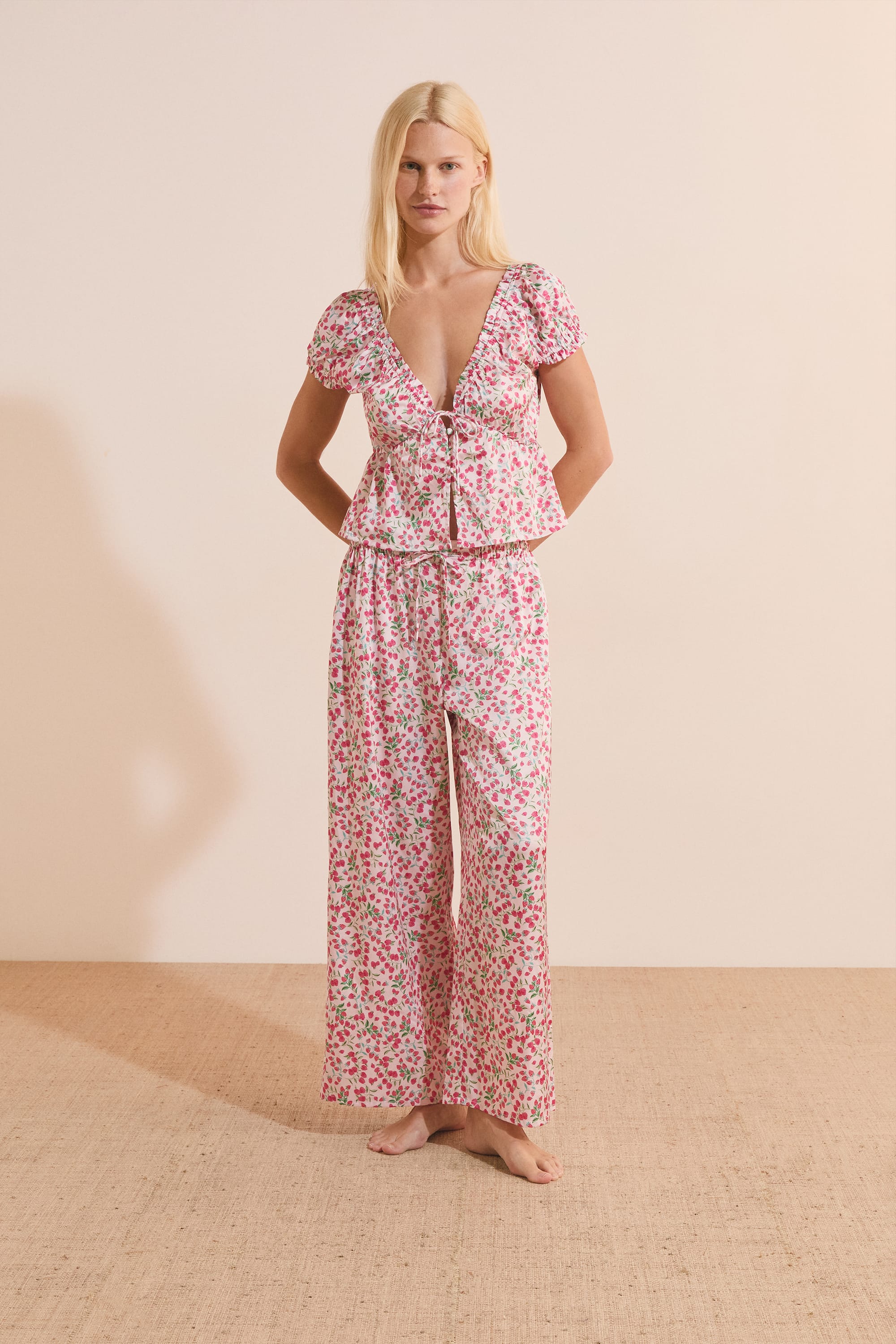 Etam feuilline - pantlaon in imp fond rose - Image 4