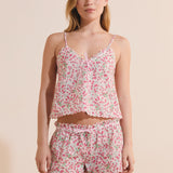 Etam feuilline - caraco in imp fond rose - Image 4