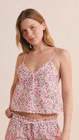 Etam feuilline - caraco in imp fond rose - Image 3