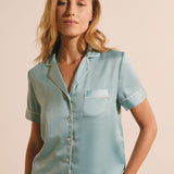 Etam gia - chemise mc spe in bleu azur - Image 3