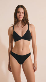 Etam pure soft - SA triangle 2 in black
