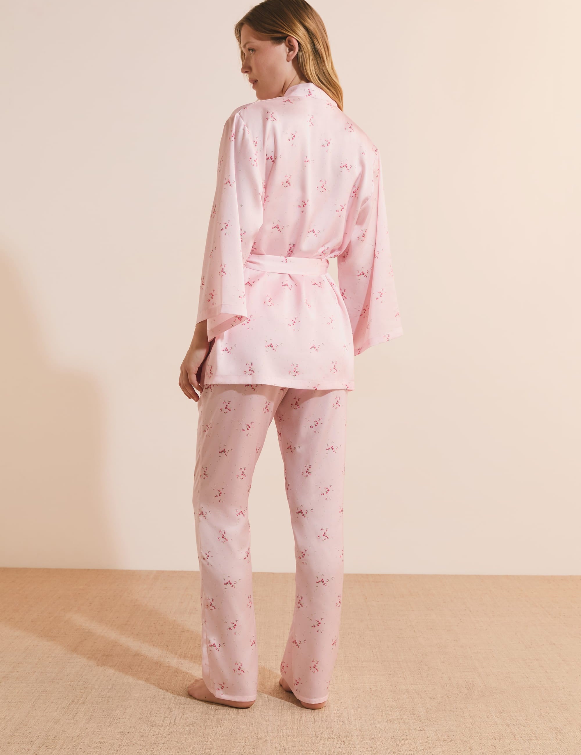Etam fiocco - pyjama 3 pieces in pink - Image 2