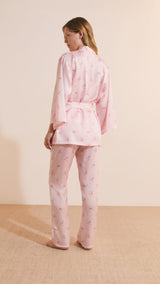 Etam fiocco - pyjama 3 pieces in pink - Image 2