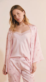 Etam fiocco - pyjama 3 pieces in pink - Image 3