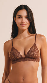 Etam persienne - SA triangle in brown - Image 1