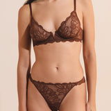 Etam persienne - tanga in brown - Image 1
