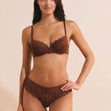 Etam persienne - shorty in brown - Image 4