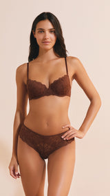 Etam persienne - shorty in brown - Image 4
