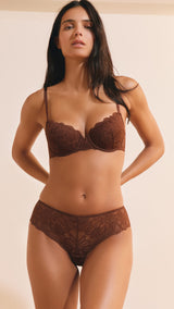 Etam persienne - shorty in brown - Image 1