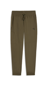PUMA PUMATECH woven cargo pants men in loden green