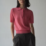 Mango sweater casparin in fuchsia