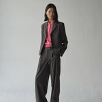 Mango sweater casparin in fuchsia - D2