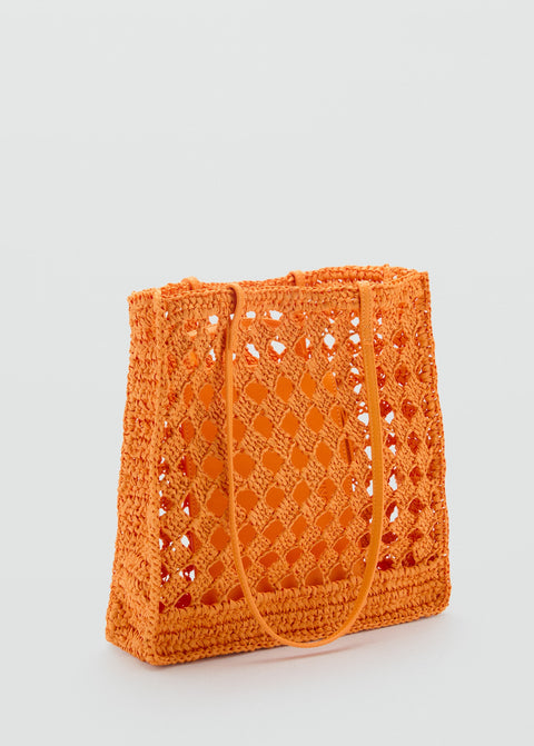 Mango totes bag riri in orange