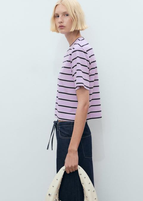 Mango t-shirt moca in 68